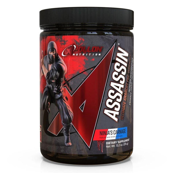 Apollon Nutrition Pre-Workouts Ninja's Carnage Apollon Assassin 40 Servings