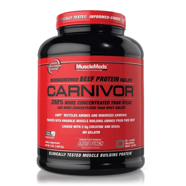 MuscleMeds Sports Nutrition & More MuscleMeds Carnivor Beef Protein Isolate 2 Lbs