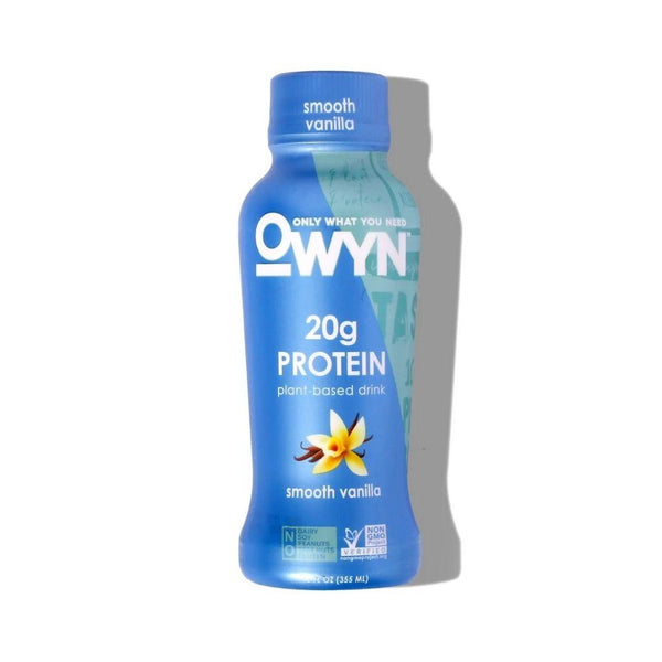 Only What You Need Drinks Smooth Vanilla Only What You Need OWYN Protein Shake RTD 12/Case