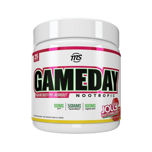 MAN Pre-Workouts Jolly Watermelon Gameday Nootropic 25 Servings