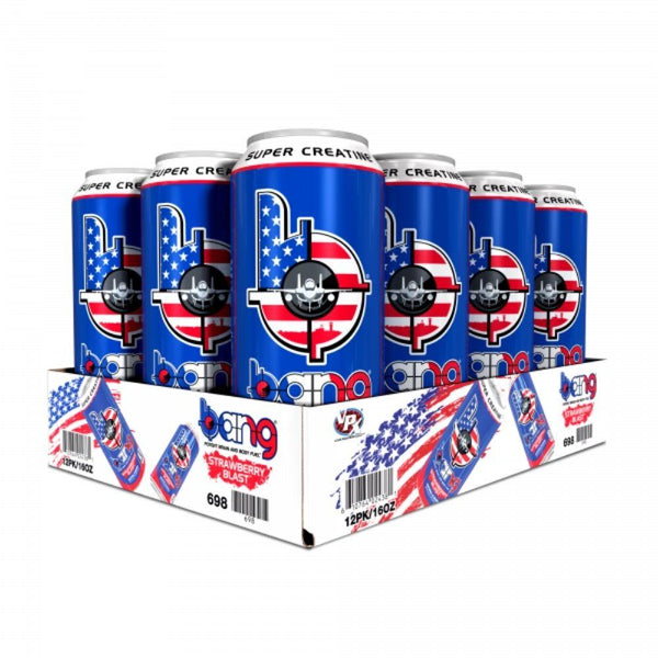 VPX Sports Nutrition & More Strawberry Blast VPX Bang RTD Case Of 12