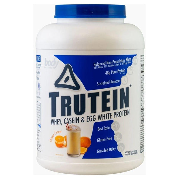 Body Nutrition Top 50 Orange Cream Body Nutrition Trutein 4 Lbs