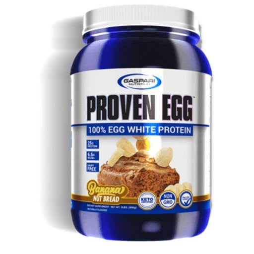 Gaspari Nutrition Protein Powders Banana Nut Bread Gaspari Proven Egg 2lb