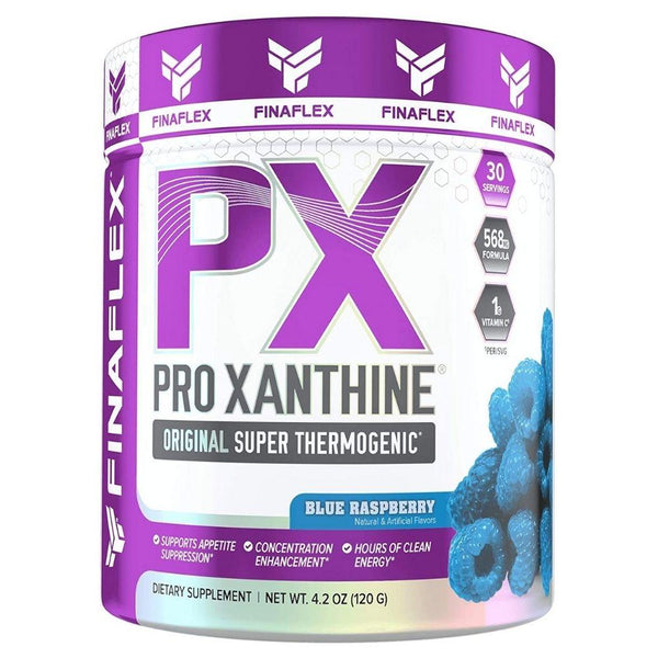 Finaflex Fat Burner Blue Raspberry Finaflex PX Pro Xanthine 30 Servings