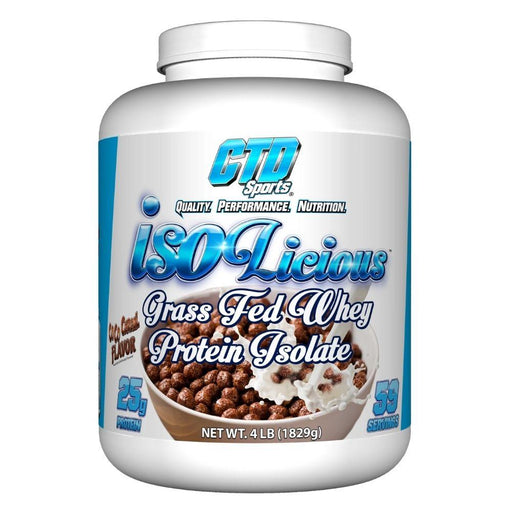 CTD Labs Protein Powders Coco Cereal Crunch CTD Sports Isolicious Protein 4lbs