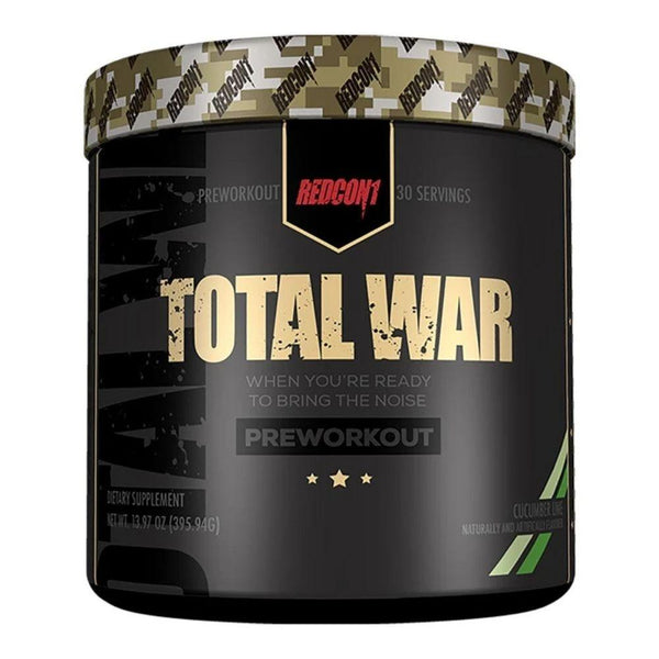 Redcon 1 Sports Nutrition & More Cucumber Lime Redcon1 Total War Pre Workout 30 Servings