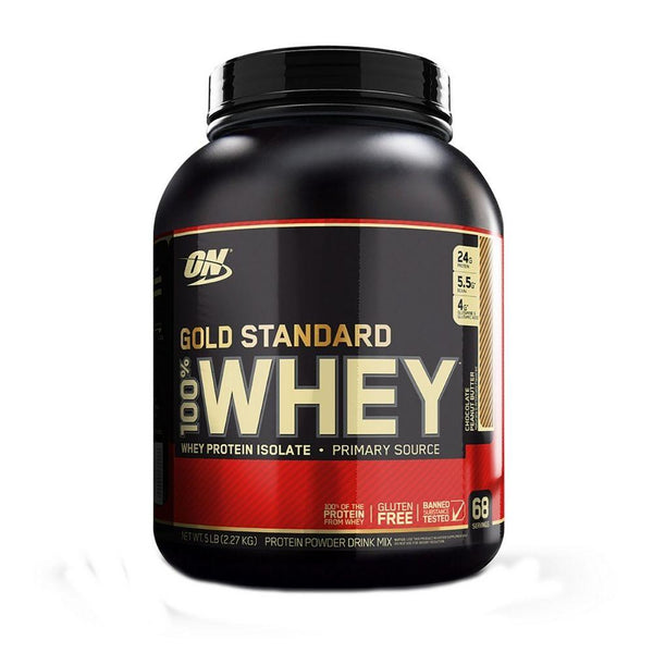 Optimum Nutrition Sports Nutrition & More Chocolate Peanut Butter Optimum Nutrition 100% Whey Protein Gold 5 Lbs