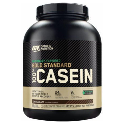 Optimum Nutrition Protein Powders Chocolate Opt Naturally Flavored Gold 100% Casein (4627224526963)