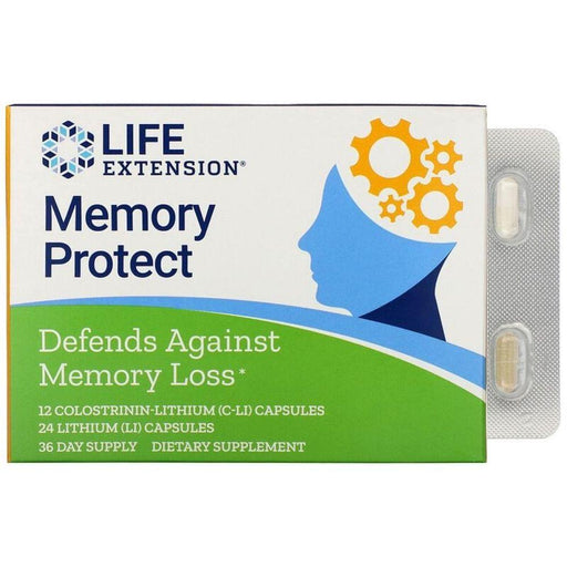Life Extension Specialty Health Products Life Extension Memory Protect 36 Day (4561209589875)