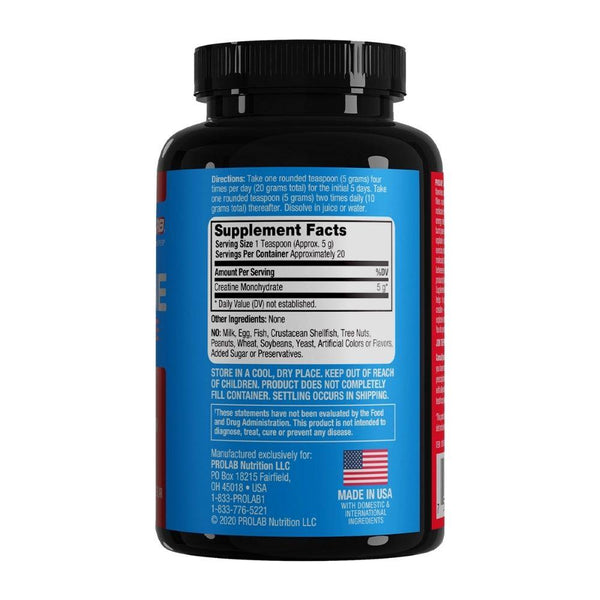 Prolab Creatine ProLab Creatine Monohydrate 100 Grams