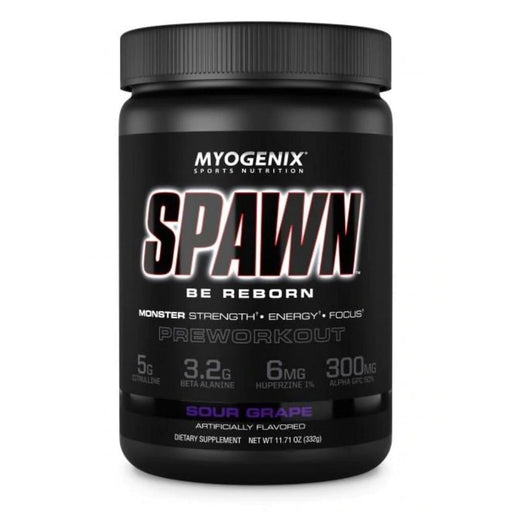 Myogenix Pre-Workouts Sour Grape MyoGenix Spawn 25 Servings