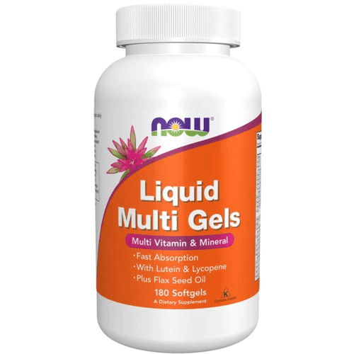 Now Foods Multi Vitamins Now Foods Liquid Multi Gels 180 Softgels