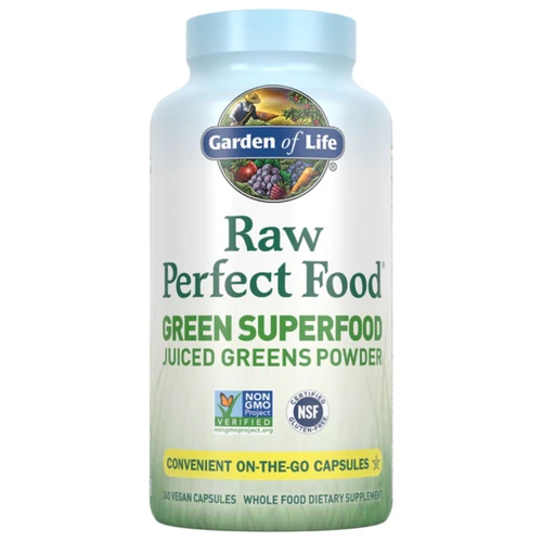 Garden of Life Vitamins, Minerals, Herbs & More Garden of Life Perfect Food Raw (Organic) 240 Caps