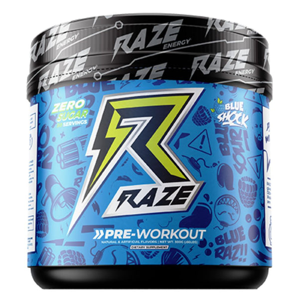 REPP SPORTS Pre-Workouts Blue Shock REPP Raze Pre-Workout 30 Servings