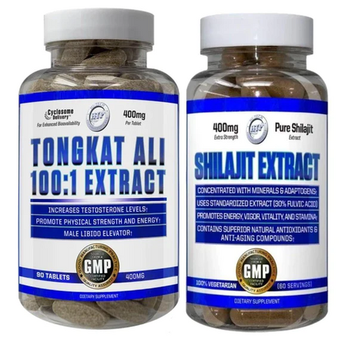 Best Price Nutrition Hi-Tech Max Testosterone Tongkat Ali Shilajit Stack