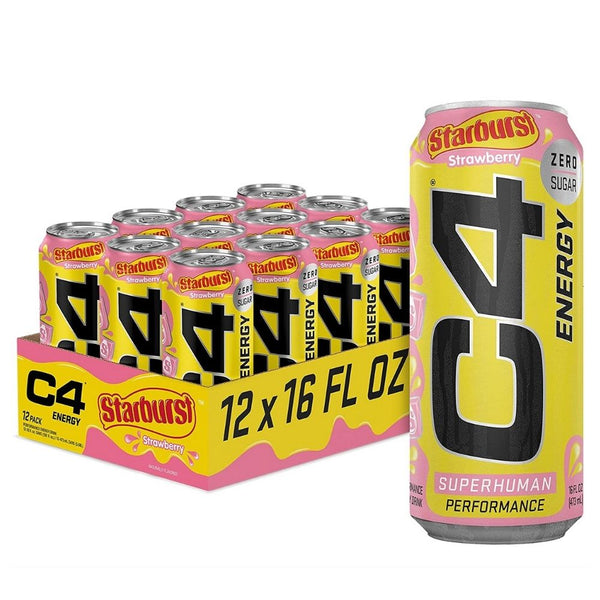 Cellucor Drinks Strawberry Starburst Cellucor C4 Energy On The Go 12/Case