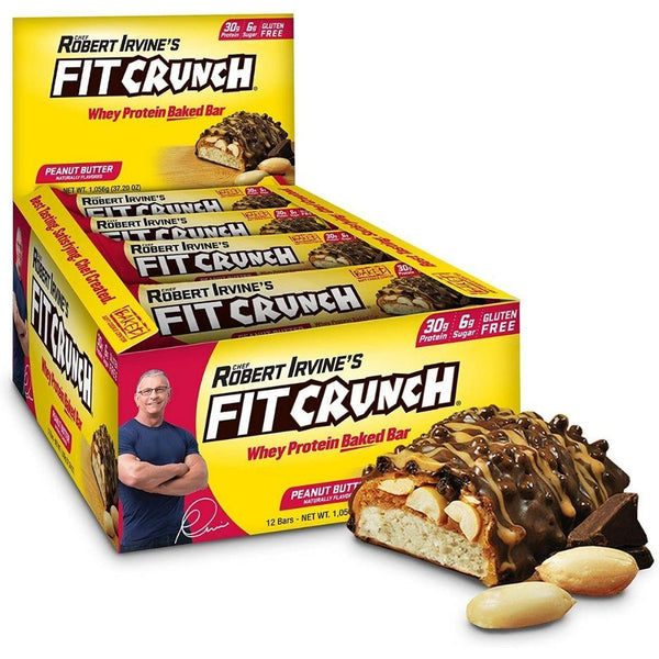 FortiFX Sports Nutrition & More Chef Robert Irvine Fit Crunch Bars 12/Box (581963415596)