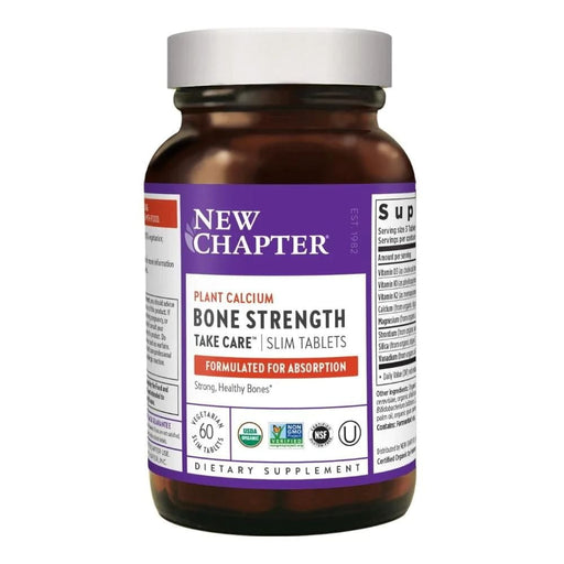 New Chapter Vitamins, Minerals, Herbs & More New Chapter Bone Strength Take Care 60 Tabs