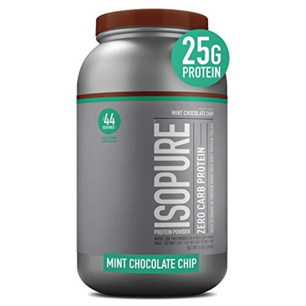 Nature's Best Protein Powders Mint Chocolate Chip Nature's Best Isopure Zero Carb 3 Lbs