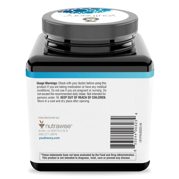 YouTheory Specialty Health Products YouTheory Hyaluronic Acid Advanced 120c