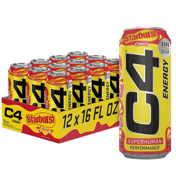 Cellucor Drinks Cherry Starburst Cellucor C4 Energy On The Go 12/Case