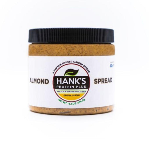 Hank's Protein Plus Foods Juices Hank's Protein Plus Almond Spread 15.5oz (4574437245043)
