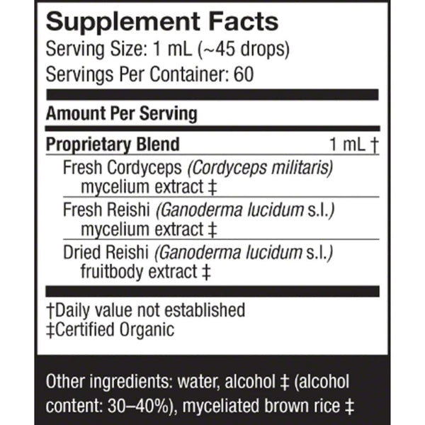 Fungi Perfect Herbs Host Defense CordyChi Extract 1oz