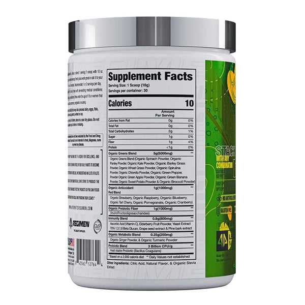 AP Sports Regimen Digestive Health Pineapple Twist AP Sports Regimen Greens and Fruit 30 Servings