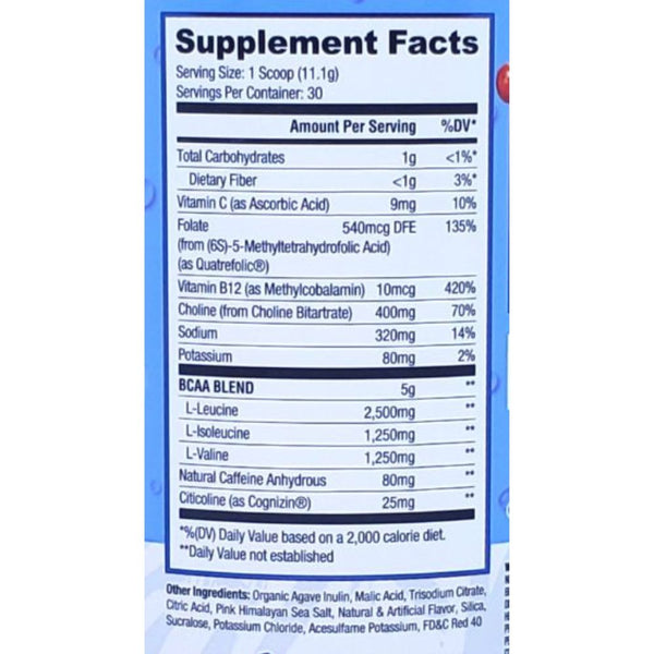 Ryse Supplements Amino Acids Ryse BCAA Focus 30 Servings