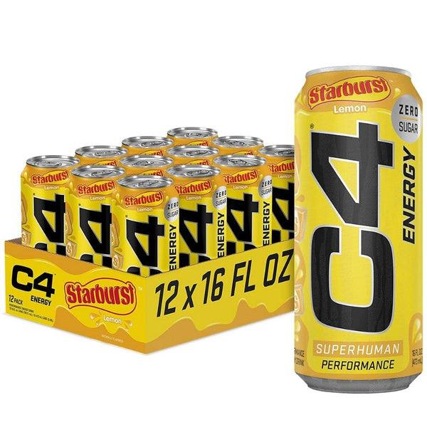 Cellucor Drinks Lemon Starburst Cellucor C4 Energy On The Go 12/Case