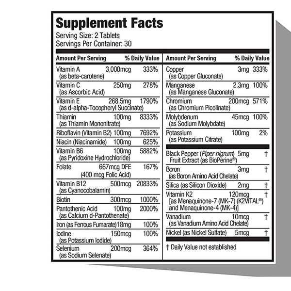 JYM Multi Vitamins JYM Brand JYM Vita 90 Capsules