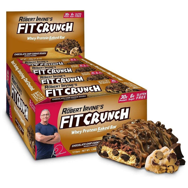FortiFX Sports Nutrition & More Chef Robert Irvine Fit Crunch Bars 12/Box (581963415596)