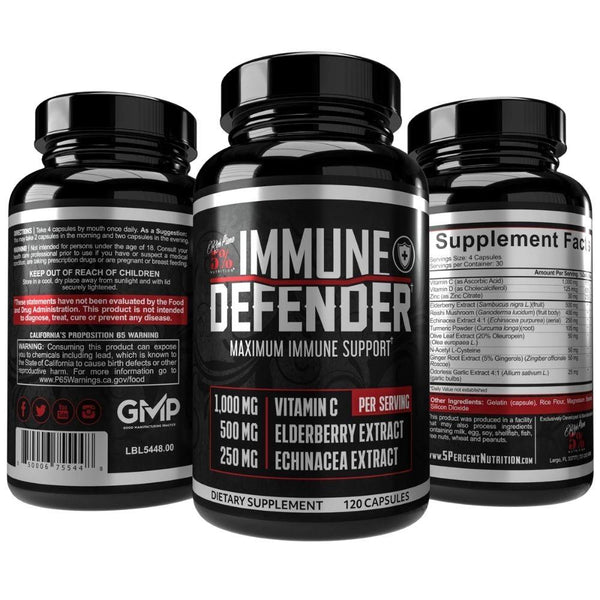 5% Nutrition Specialty Health Products 5% Nutrition Immune Defender 120 Capsules