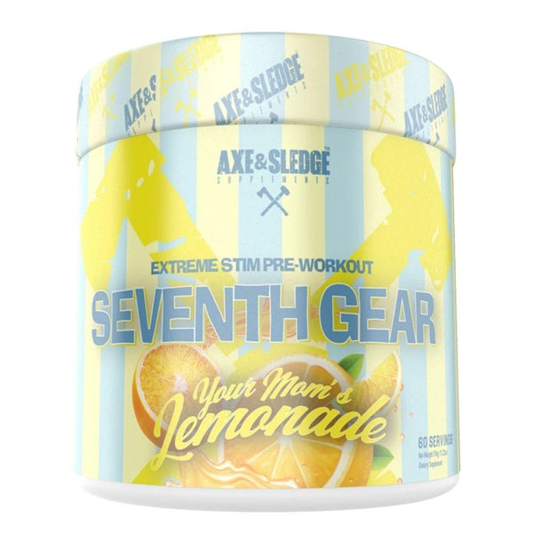 AXE & SLEDGE Pre-Workouts YOUR MOMS LEMONADE Axe & Sledge Seventh Gear 30 Servings