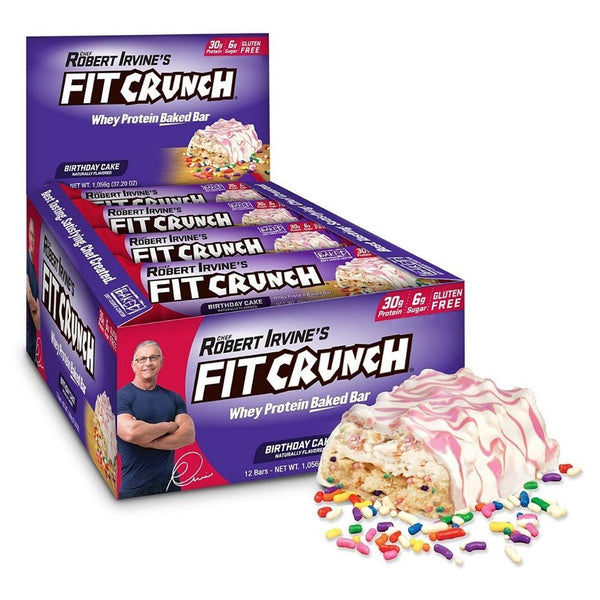 FortiFX Sports Nutrition & More Chef Robert Irvine Fit Crunch Bars 12/Box (581963415596)