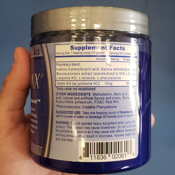 Hi-Tech Pharmaceuticals Sports Nutrition & More Hi-Tech Pharmaceuticals Somatomax Sleep Supplement 20 Servings