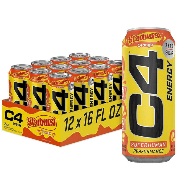 Cellucor Drinks Orange Staburst Cellucor C4 Energy On The Go 12/Case