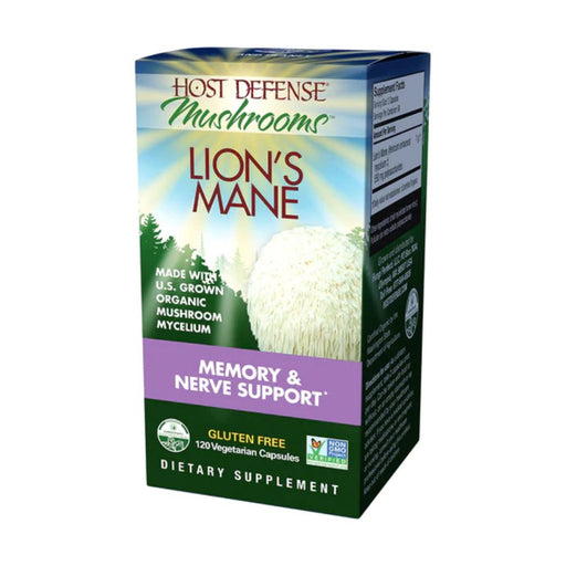 Fungi Perfect Specialty Health Products Host Defense Lions Mane 120 Capsules