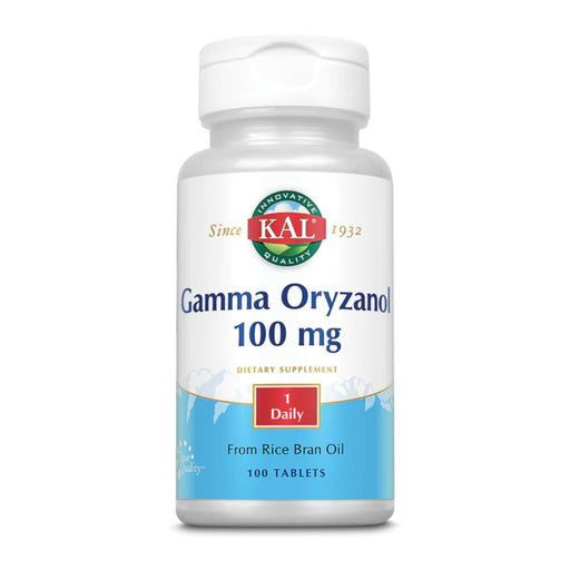 Kal Specialty Health Products KAL Gamma Oryzanol 100mg 100 Tablets