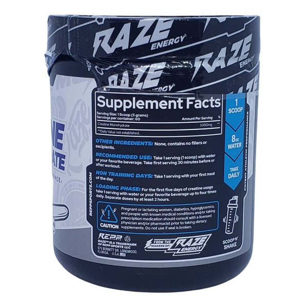 REPP SPORTS Creatine Repp Raze Creatine Monohydrate 300 Grams
