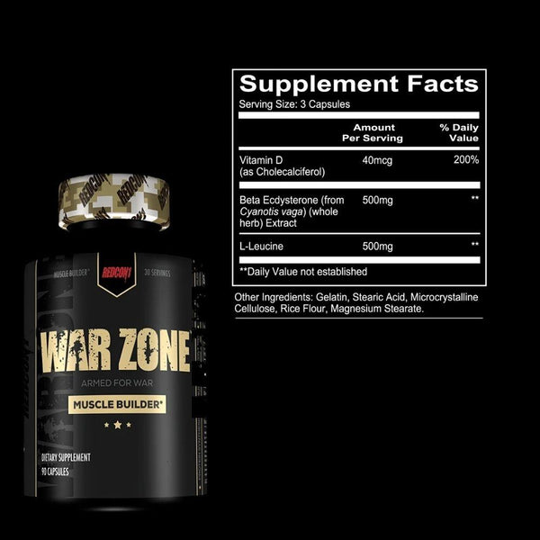 Redcon 1 Specialty Health Products Redcon1 War Zone 90 Capsules