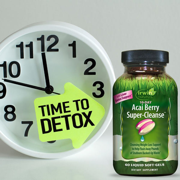 Irwin Naturals Digestive Health Irwin Naturals 10 Day Acai Berry Super Berry Cleanse 60 Softgels