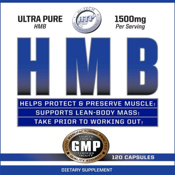 Hi-Tech Pharmaceuticals Sports Performance Recovery HTP HMB 1,500mg 120 Capsules