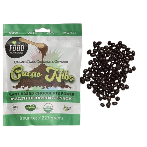 The Food Movement Foods & - Juices TFM Dark Chocolate Covered Cacao Nibs 8oz