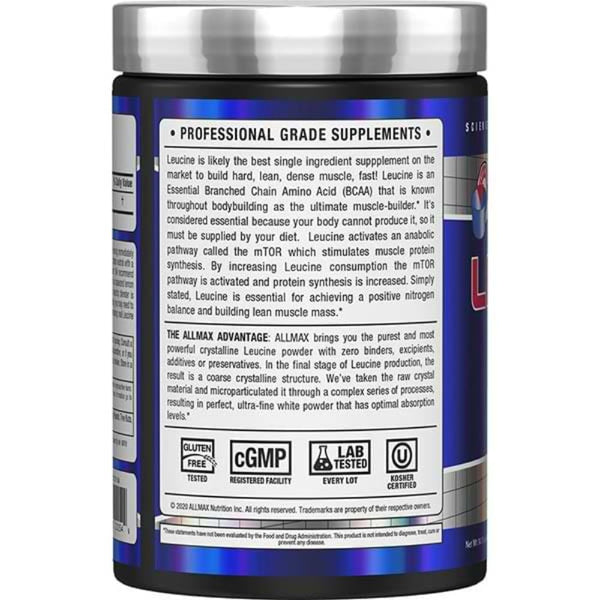 Allmax Nutrition Sports Nutrition & More Allmax Nutrition Leucine 400 Grams