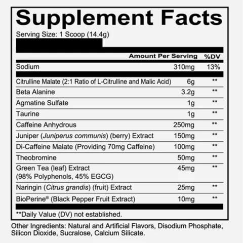 Redcon 1 Pre-Workouts Redcon1 Total War Black Tea Lemonade 15 Servings
