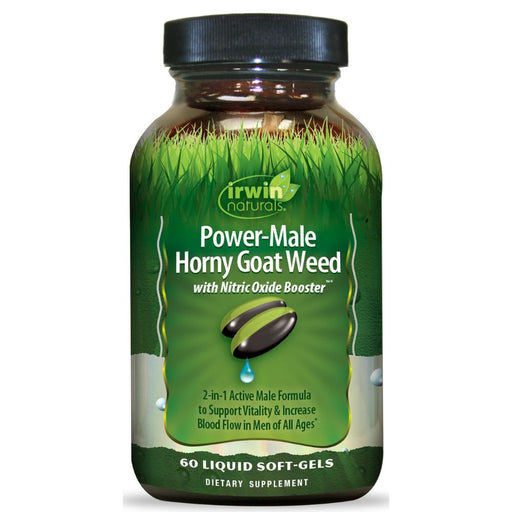 Irwin Naturals Nitric Oxide IRW Power Male Horny Goat Weed 60SG