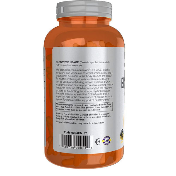 Now Foods Amino Acids Now Foods Branch-Chain Amino 240 Capsules