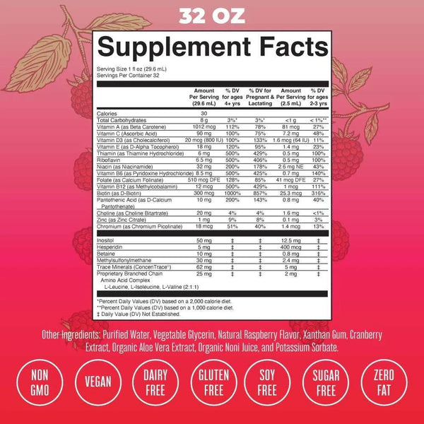 Best Price Nutrition Mary Ruth's Liquid Morning Multivitamin 32 Servings