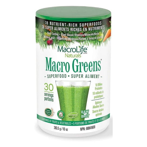 Miracle Greens Herbs Miracle Greens Macro Greens 30 Servings